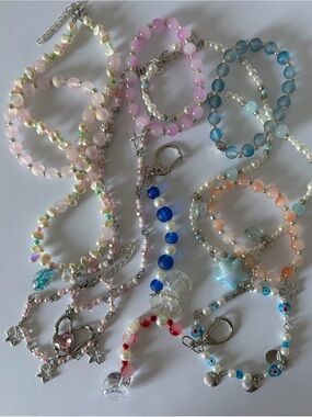 HANDMADE SILVER JEWELRY LOT 🌸